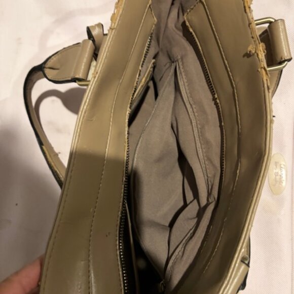 Calvin Klein Beige Handbag - Picture 2 of 2